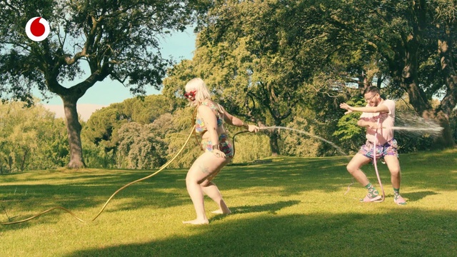 Video Reference: Plant, People in nature, Green, Sky, Tree, Grassland, Woody plant, Leisure, Thigh, Grass