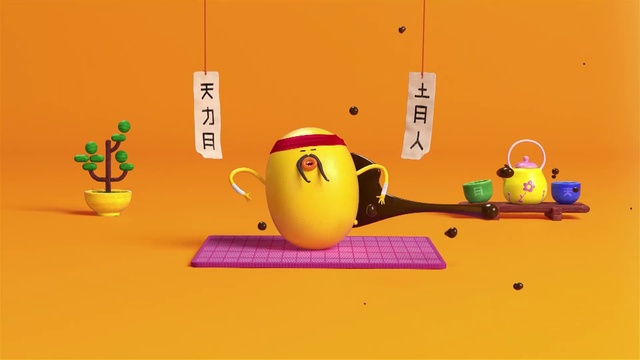 Video Reference: Lighting, Orange, Toy, Table, Wall, Plant, Font, Art, Recreation, Flowerpot