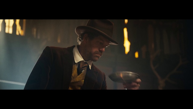 Video Reference: Hat, Flash photography, Fedora, Entertainment, Sun hat, Facial hair, Music artist, Event, Darkness, Fun