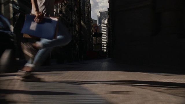 Video Reference: Kickflip, Road surface, Rolling, Thigh, Waist, Street fashion, Asphalt, Knee, Tints and shades, Road