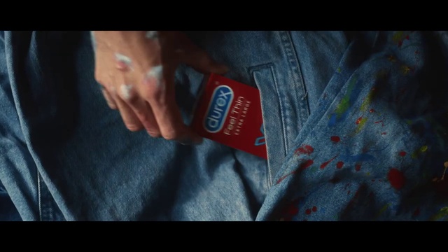 Video Reference: Hand, Outerwear, Sleeve, Gesture, Collar, Denim, Font, Nail, Wood, Drink