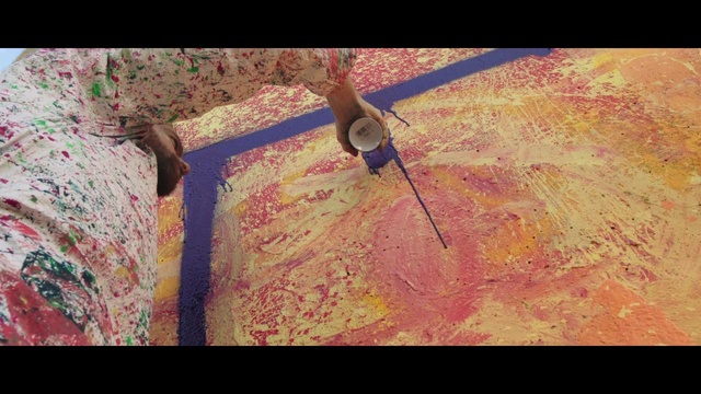 Video Reference: Wood, Microphone, Pink, Rectangle, Font, Adaptation, Tints and shades, Magenta, Art, Visual arts