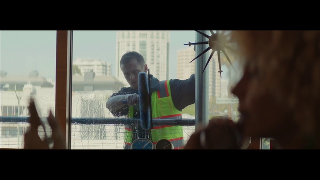 Video Reference: Window, Gesture, Building, Flash photography, Glass, Sky, Event, Fun, Cameras & optics, Conversation