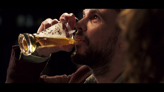 Video Reference: Drinkware, Drink, Beard, Alcoholic beverage, Flash photography, Beer, Facial hair, Drinking, Alcohol, Barware