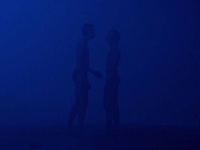 Video Reference: Azure, People in nature, Underwater, Electric blue, Backlighting, Mist, Darkness, Event, Magenta, Landscape