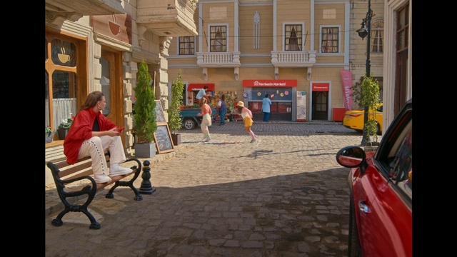 Video Reference: Window, Building, Plant, Car, Road surface, Flooring, Leisure, Public space, Wall, Door