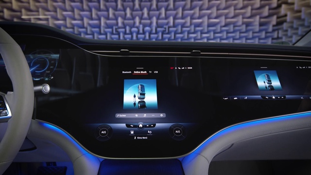 Video Reference: Plant, Vehicle, Automotive design, Personal luxury car, Gadget, Vehicle audio, Car, Electric blue, Auto part, Mid-size car