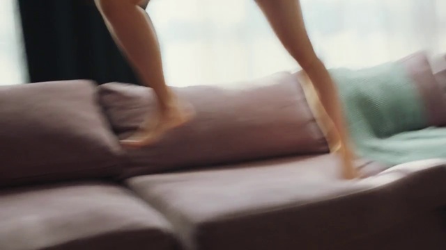 Video Reference: Comfort, Neck, Gesture, Thigh, Knee, Elbow, Human leg, Waist, Window, Wood