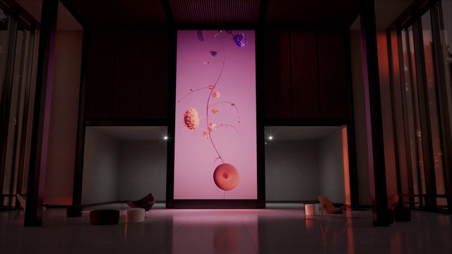 Video Reference: Purple, Interior design, Building, Art, Pink, Wood, Flooring, Entertainment, Magenta, Tints and shades