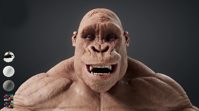 Video Reference: Nose, Chin, Mouth, Smile, Jaw, Gesture, Happy, Sculpture, Art, Wrinkle