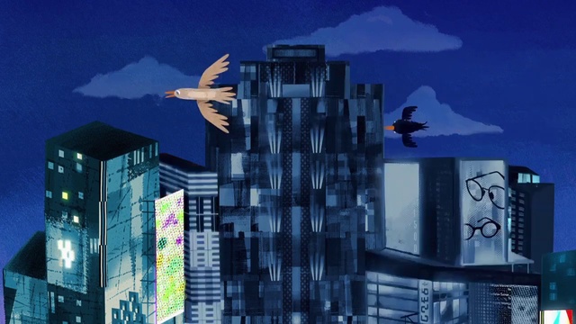 Video Reference: Building, Daytime, World, Light, Skyscraper, Azure, Sky, Urban design, Condominium, Tower block