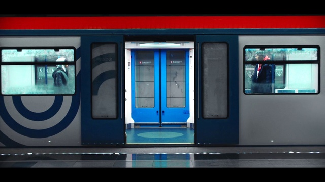 Video Reference: Train, Window, Building, Rolling stock, Door, Fixture, Rectangle, Vehicle, House, Railway