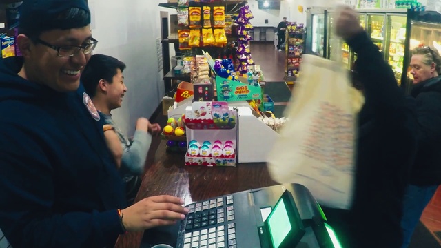 Video Reference: Personal computer, Selling, Computer, Customer, Retail, Fun, Convenience store, Shopping, Office equipment, Engineering