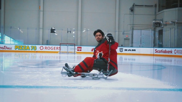 Video Reference: Hockey protective equipment, Sports equipment, Hockey pants, Sports gear, Jersey, Hockey, Ice rink, Ice hockey position, Player, Ice hockey