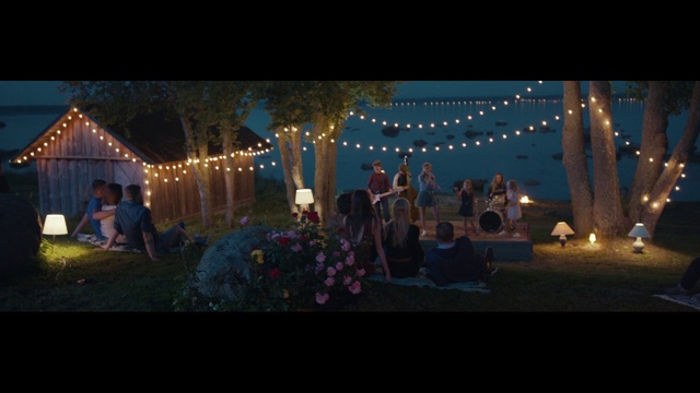 Video Reference: Plant, Light, Decoration, Tree, Entertainment, Chair, Leisure, Event, Crowd, Landscape