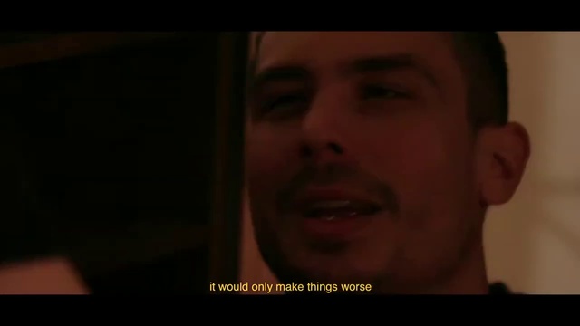 Video Reference: Nose, Eyelash, Flash photography, Jaw, Ear, Gesture, Facial hair, Darkness, Font, Pleased