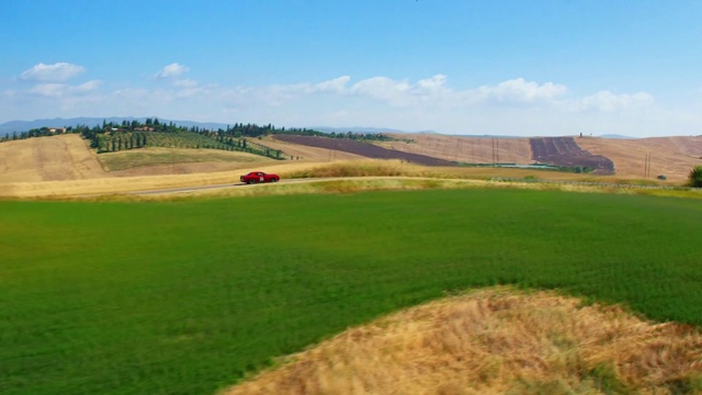 Video Reference: Sky, Cloud, Plant, Natural landscape, Highland, Tree, Agriculture, Slope, Terrain, Grass