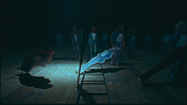 Video Reference: Water, Flash photography, Organism, Entertainment, Performing arts, Art, Chair, Electric blue, Event, Darkness