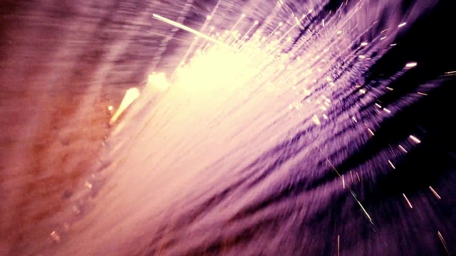 Video Reference: Water, Purple, Automotive lighting, Violet, Plant, Tints and shades, Space, Electric blue, Electricity, Slope