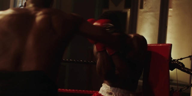 Video Reference: Gesture, Elbow, Chest, Barechested, Entertainment, Event, Wrist, Musician, Boxing glove, Performing arts