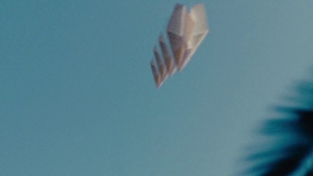 Video Reference: Sky, Blue, Azure, Air travel, Feather, Electric blue, Wind, Wing, Flag of the united states, Flag