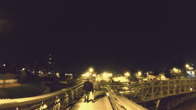 Video Reference: Sky, Lighting, Road surface, Electricity, Building, Automotive lighting, Thoroughfare, City, Fence, Road