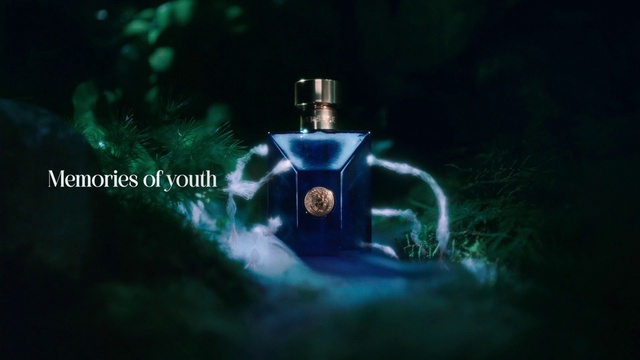 Video Reference: Liquid, Automotive lighting, Flash photography, Font, Gas, Art, Glass bottle, Electric blue, Cg artwork, Darkness