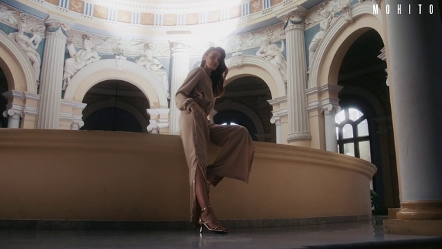 Video Reference: Temple, Window, Interior design, Couch, Art, Flooring, Vault, Arch, Arcade, Room