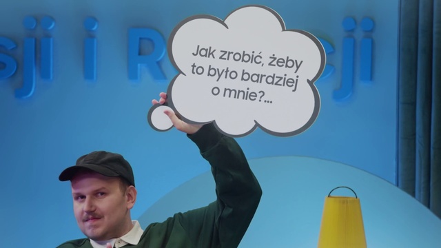 Video Reference: Blue, World, Gesture, Font, Finger, Happy, Cone, Hat, Sharing, Event