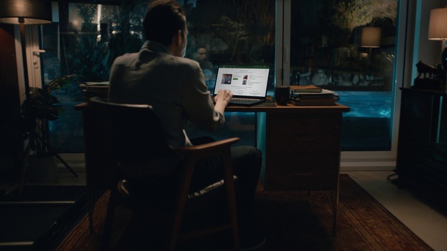 Video Reference: Furniture, Table, Computer, Personal computer, Laptop, Chair, Desk, Houseplant, Event, White-collar worker