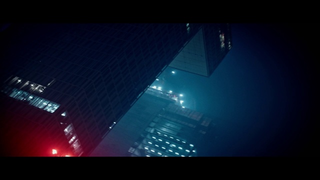 Video Reference: Building, Rectangle, Skyscraper, Font, Display device, Tints and shades, Lens flare, Tower block, Electric blue, City