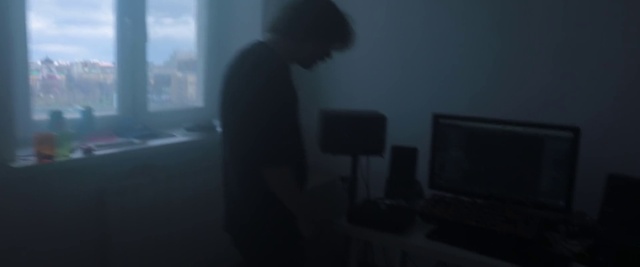 Video Reference: Tints and shades, Window, Darkness, Television, Event, Flash photography, Room, Backlighting, Fun, Elbow