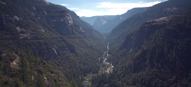 Video Reference: Sky, Cloud, Mountain, Natural landscape, Body of water, Terrain, Bank, Formation, Landscape, Road