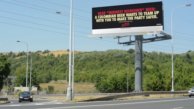 Video Reference: Sky, Infrastructure, Billboard, Plant, Electricity, Street light, Tree, Overhead power line, Asphalt, Road