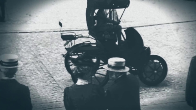 Video Reference: Automotive tire, Automotive lighting, Vehicle, Black-and-white, Style, Motor vehicle, Fender, Tints and shades, Headlamp, Flash photography