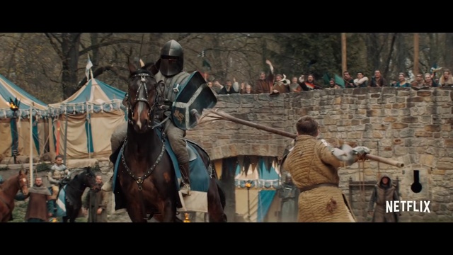 Video Reference: Horse, Working animal, Horse tack, Bridle, Horse supplies, Breastplate, Saddle, Rein, Cuirass, Event