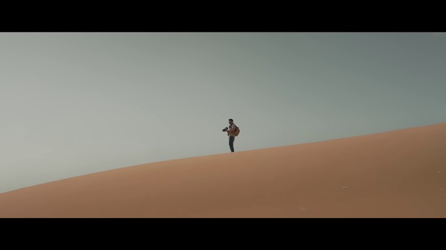 Video Reference: Sky, Erg, Landscape, Singing sand, Horizon, Aeolian landform, Dune, Cloud, Recreation, Slope