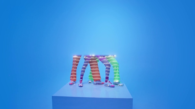 Video Reference: Blue, Rectangle, Gesture, Art, Font, Electric blue, Graphics, Event, Illustration, Symmetry