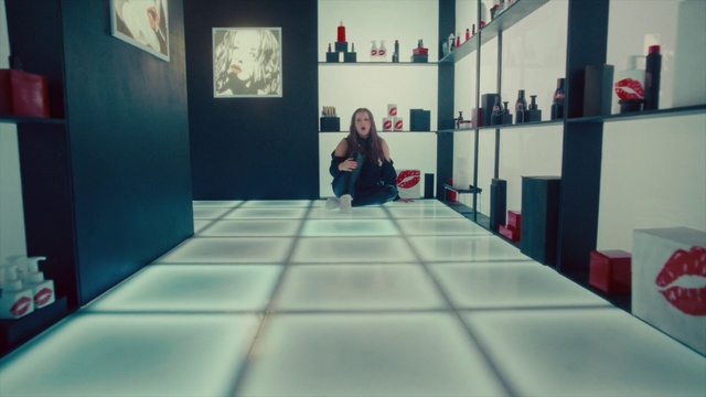 Video Reference: Fashion, Standing, Interior design, Flooring, Architecture, Floor, Building, Picture frame, Leisure, Fun