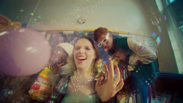 Video Reference: Smile, Happy, Entertainment, Pink, Fun, Leisure, Balloon, Event, Party supply, Magenta
