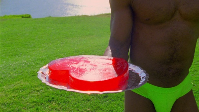 Video Reference: Table, Plant, Gesture, Grass, Petal, Watermelon, Lawn, Recreation, People in nature, Citrullus