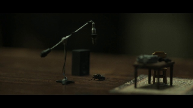 Video Reference: Flash photography, Grey, Table, Gas, Font, Space, Darkness, Wood, Sink, Art