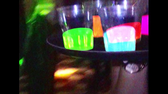 Video Reference: Drinkware, Automotive lighting, Light, Liquid, Barware, Drink, Tableware, Alcoholic beverage, Visual effect lighting, Entertainment
