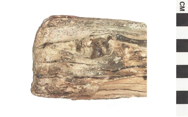 Video Reference: Bedrock, Rectangle, Wood, Artifact, Trunk, Font, Outcrop, Geology, Rock, Art