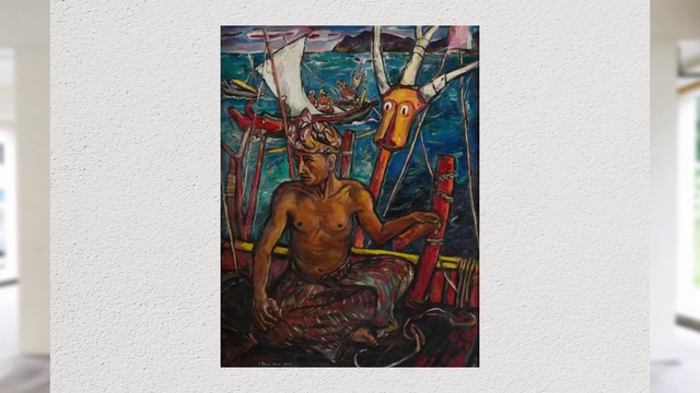 Video Reference: Organism, Painting, Art, Religious item, Fictional character, Visual arts, Drawing, Illustration, Chest, Mythical creature