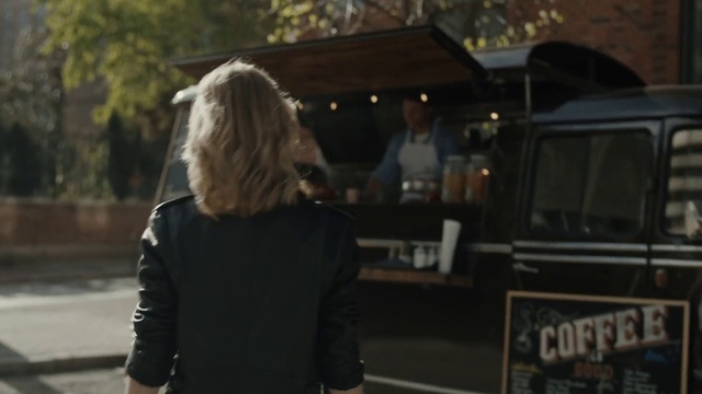 Video Reference: Tree, Gesture, Truck, Event, Road, Fun, Pedestrian, Darkness, T-shirt, Recreation