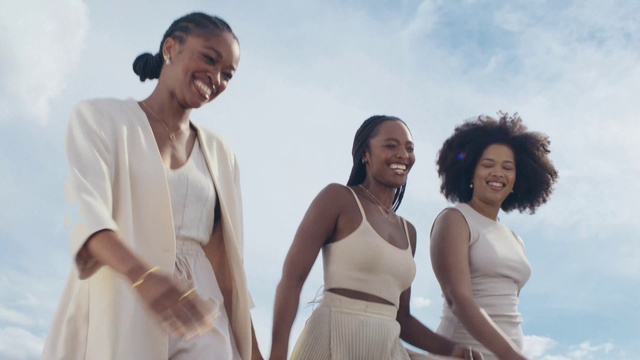 Video Reference: Smile, Sky, Cloud, Flash photography, Dress, Happy, People in nature, Gesture, Travel, Fun