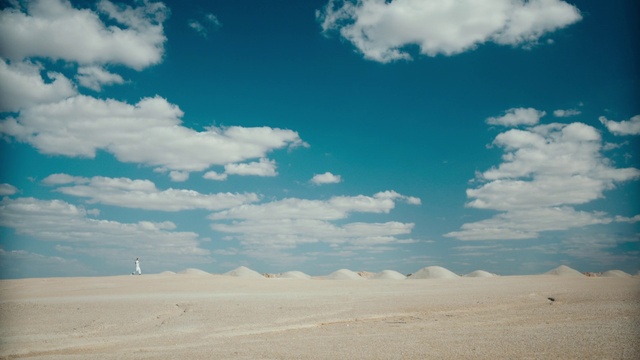 Video Reference: Cloud, Sky, Natural landscape, Cumulus, Plain, Landscape, Horizon, Road, Aeolian landform, Calm