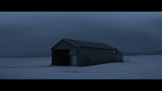 Video Reference: Sky, Snow, Building, House, Slope, Window, Natural landscape, Landscape, Freezing, Tints and shades
