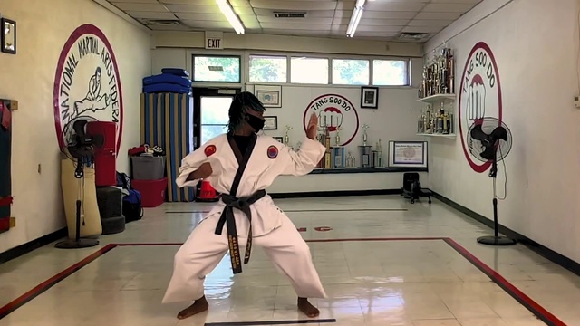 Video Reference: Dobok, Sports uniform, Martial arts uniform, Martial arts, Japanese martial arts, Combat sport, Window, Striking combat sports, Contact sport, Flooring